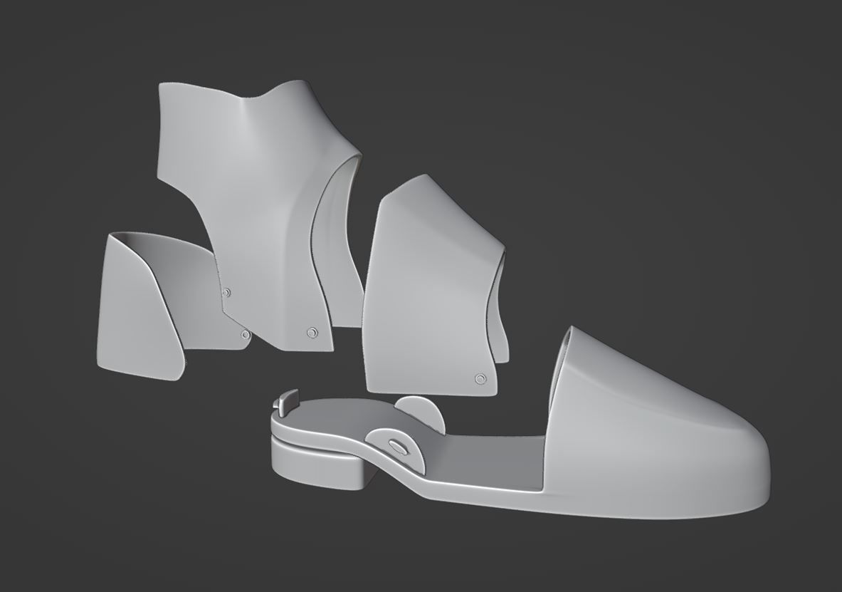 Armadura de Geminis 3D print model_21