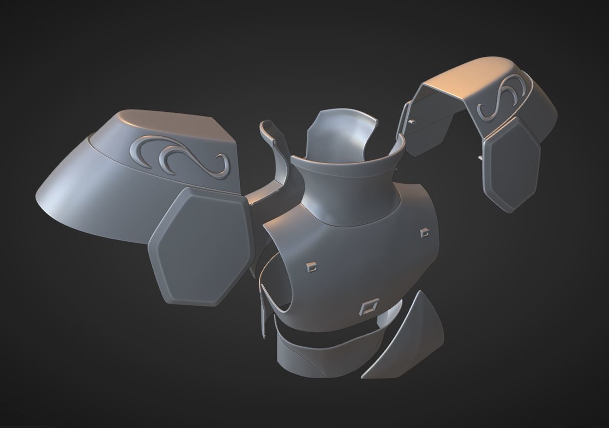 Armadura de Geminis 3D print model_5