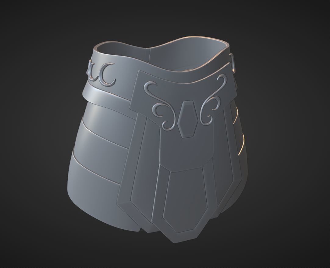 Armadura de Geminis 3D print model_9