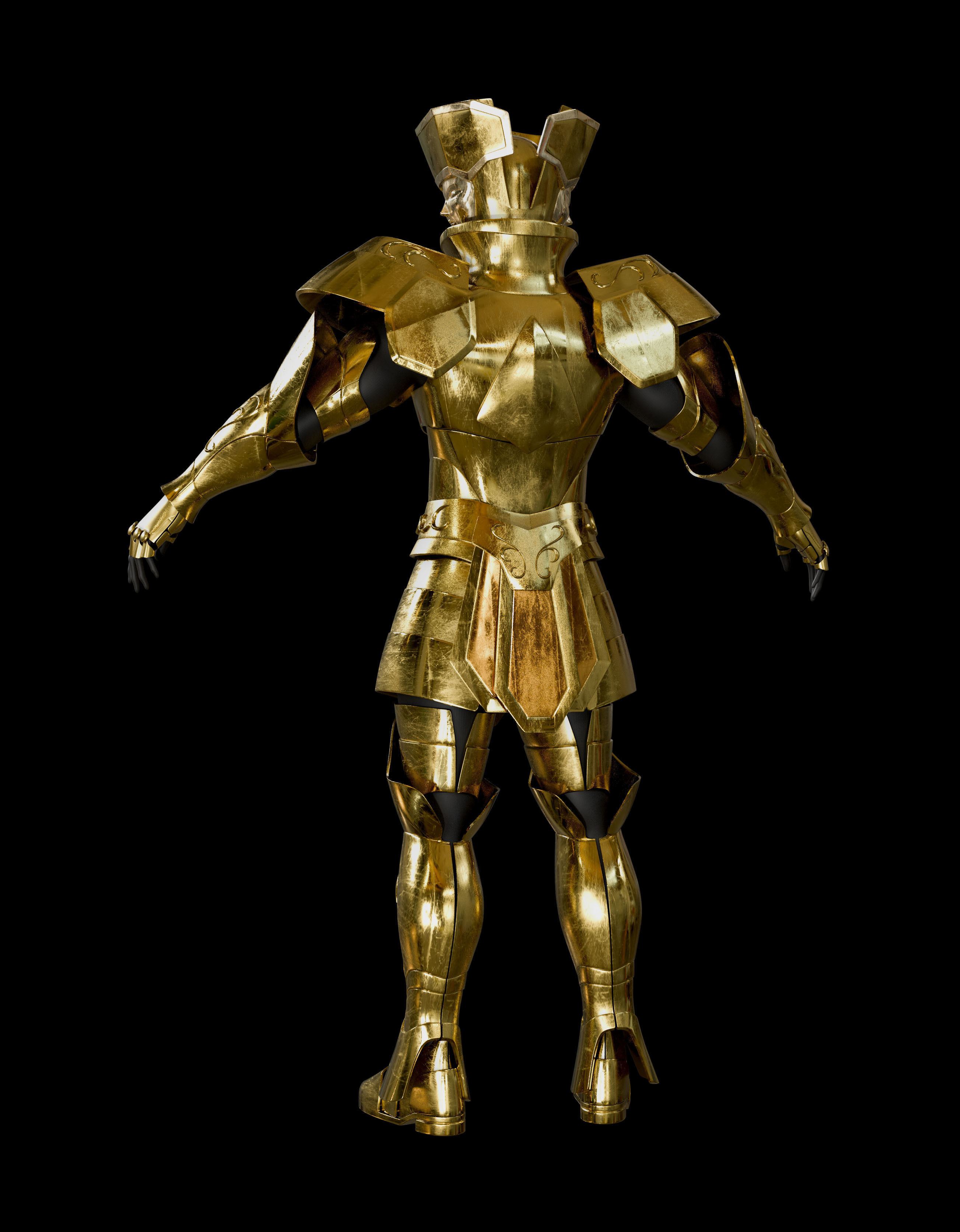 Armadura de Geminis 3D print model_3