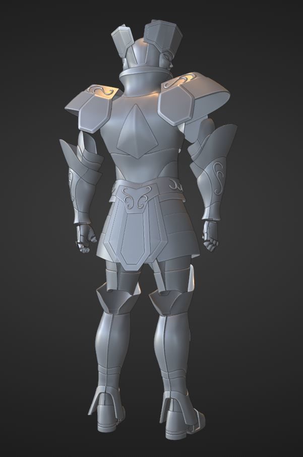 Armadura de Geminis 3D print model_25