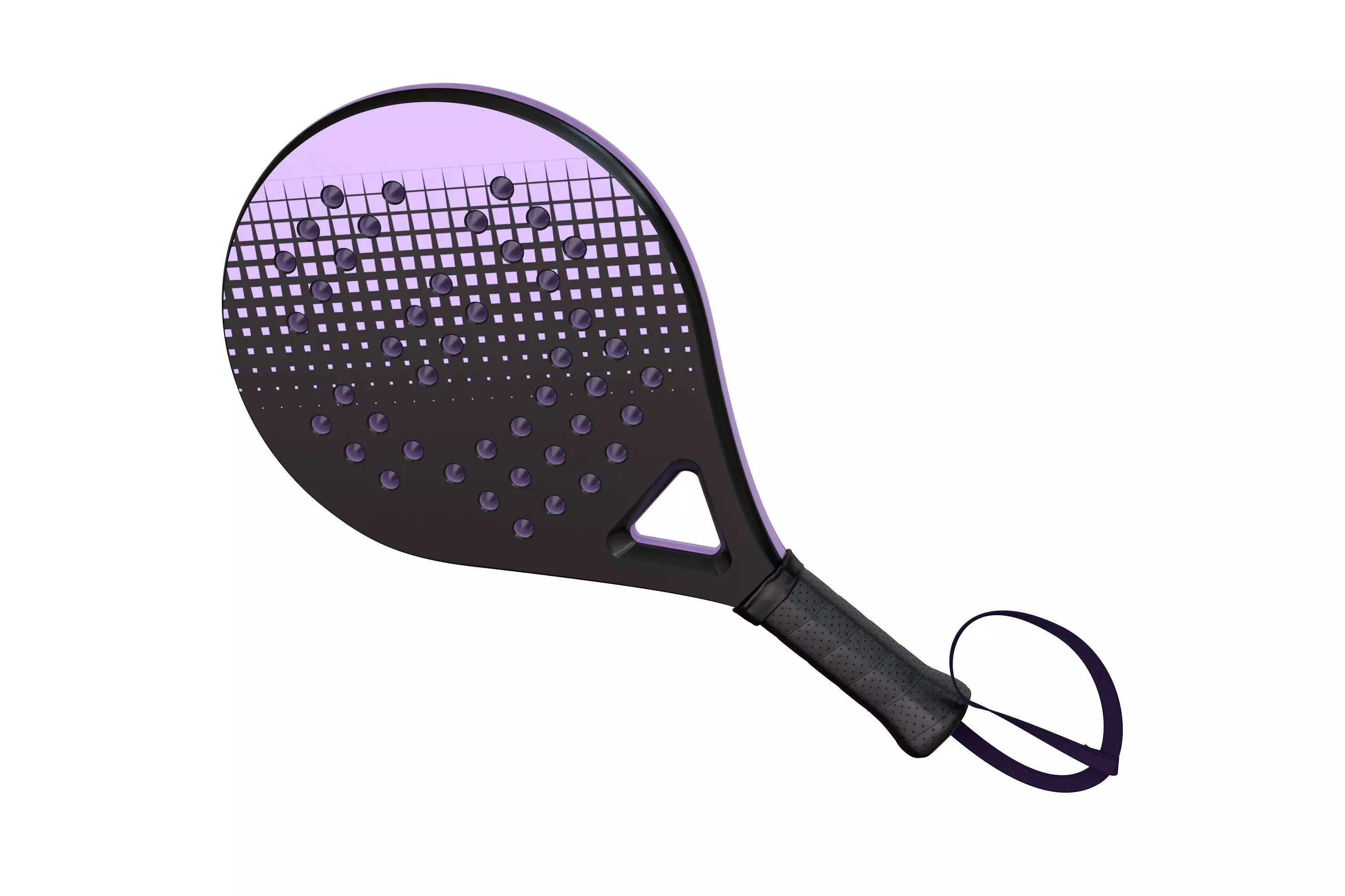 Padel Tennis Racket  3D model_0