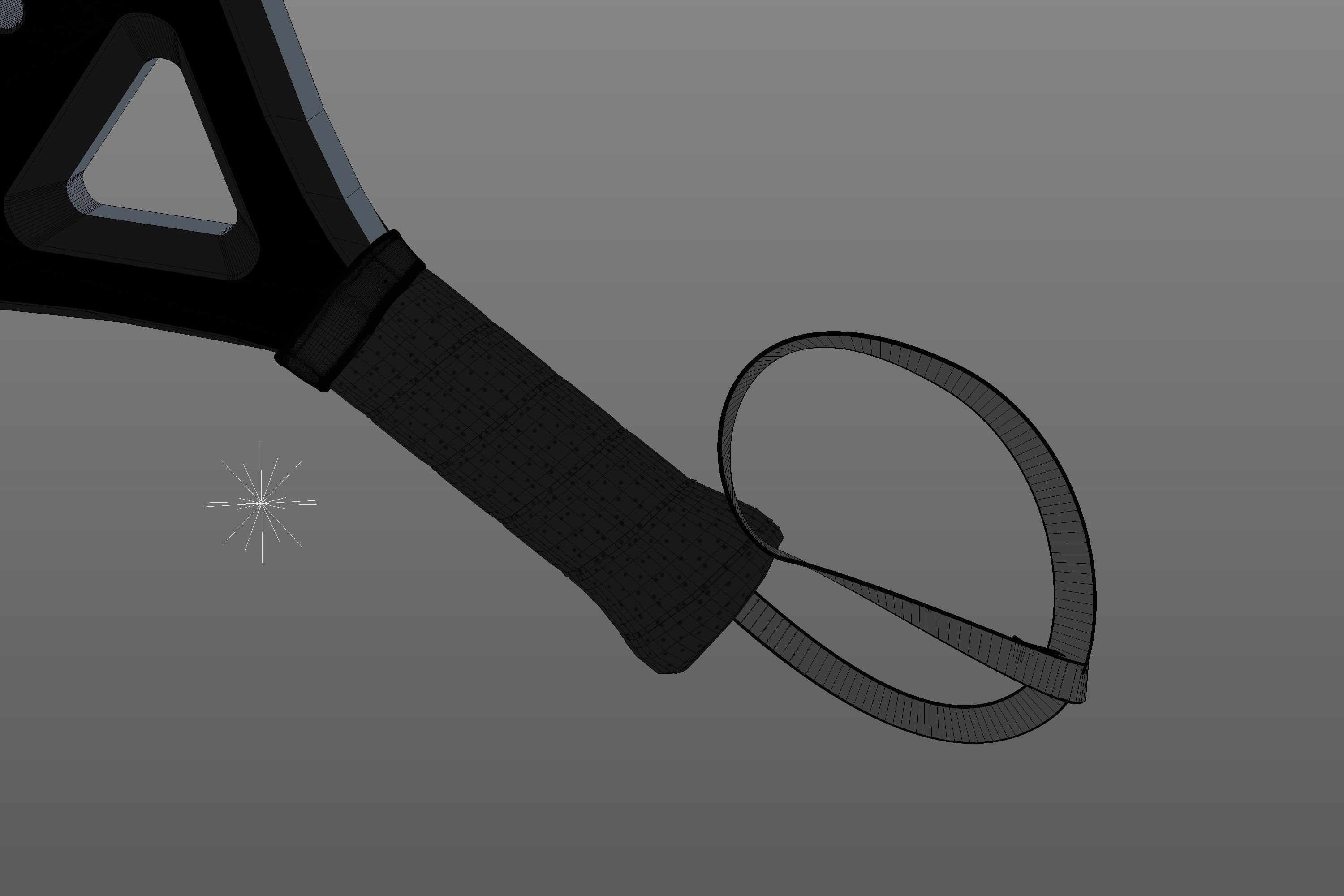 Padel Tennis Racket  3D model_7