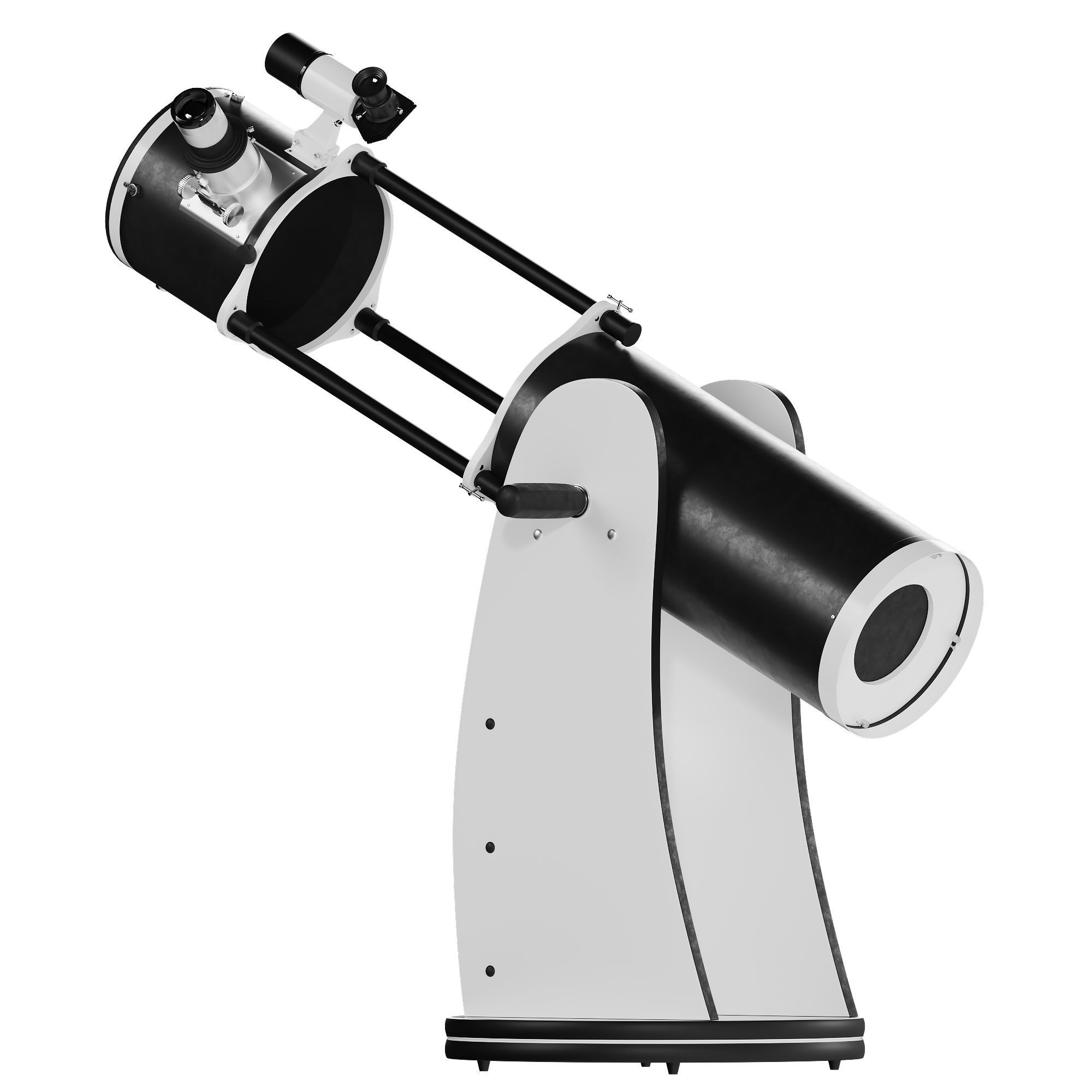 Dobson telescope Skyliner Low-poly 3D model_2