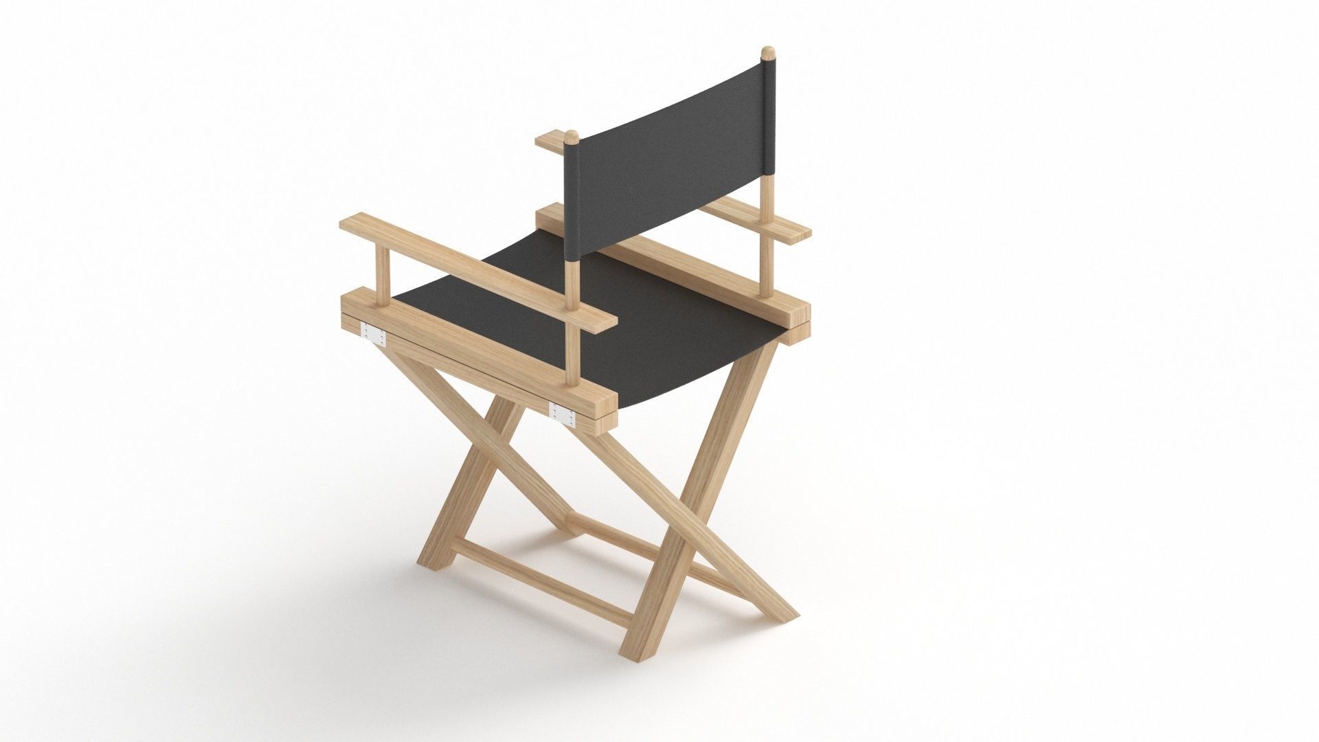 Director Chair  3D model_3