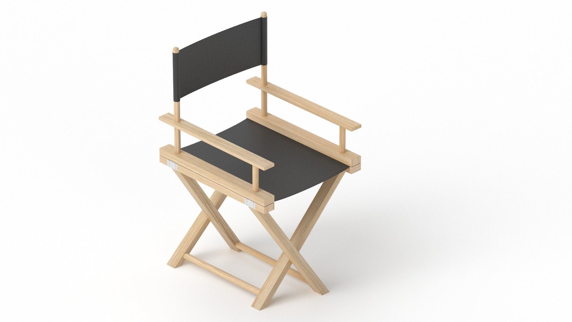 Director Chair  3D model_5