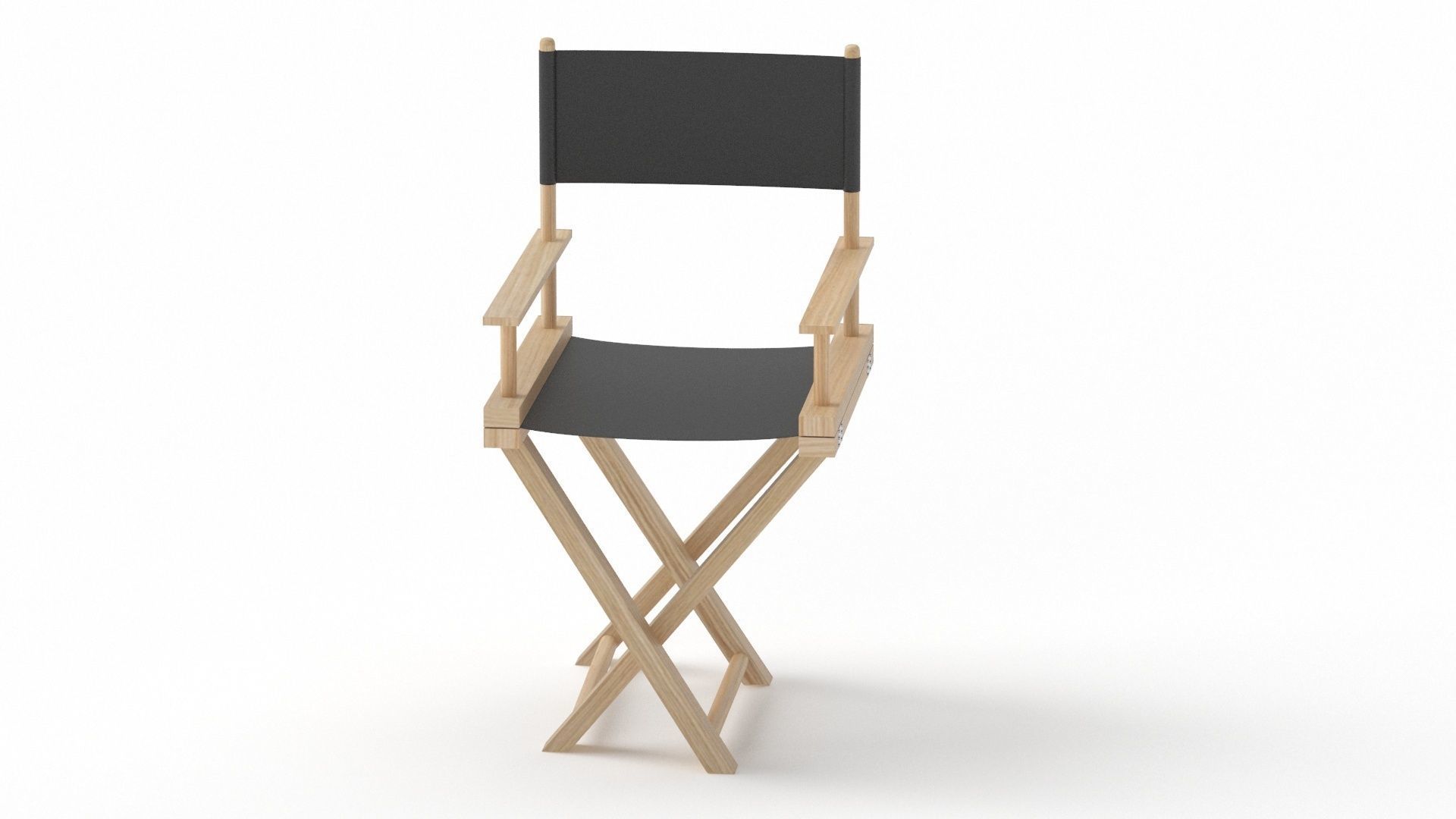 Director Chair  3D model_2