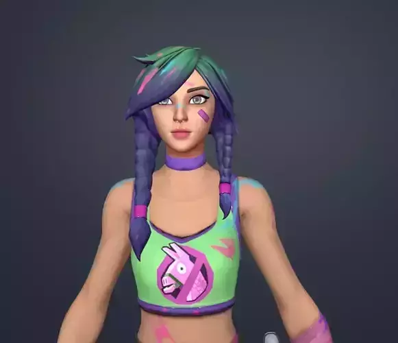 splatteralla 3D model