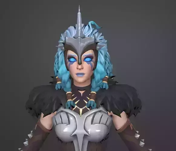 valkyrie 3D model