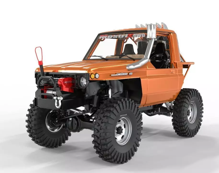 Generic Toyota Land Cruiser S70 1999 Xtreme Edition V2 3D model