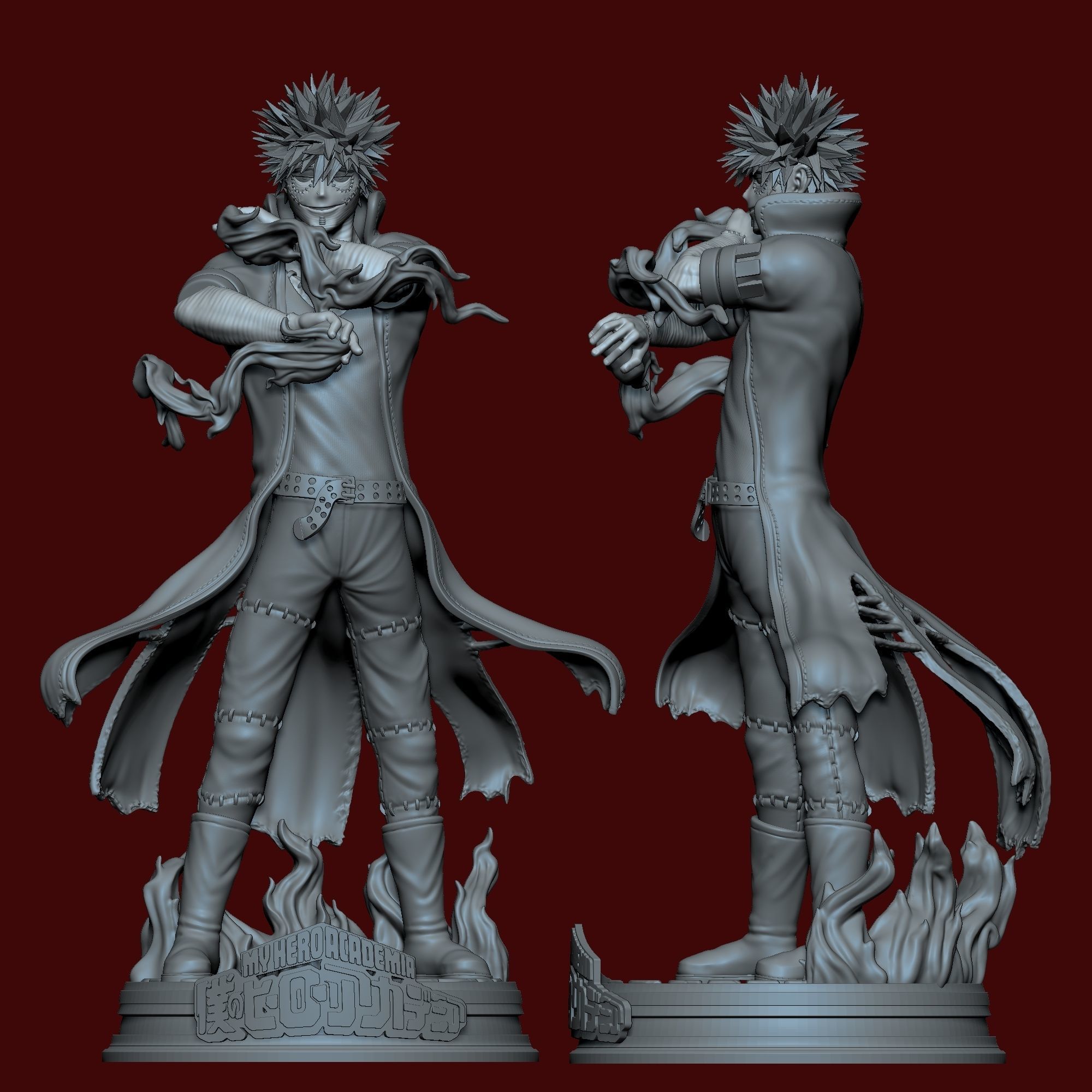 Dabi - Boku no hero academia 3D print model_5