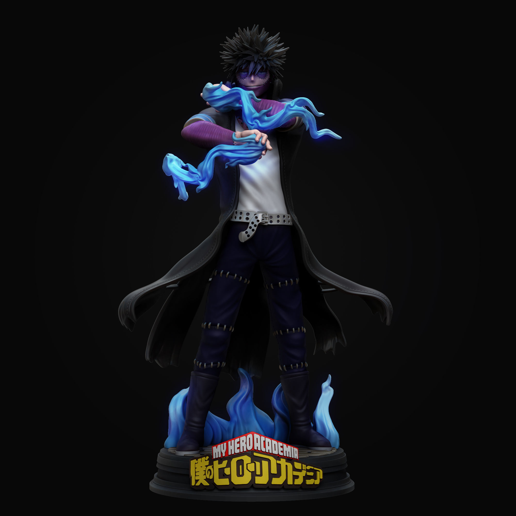 Dabi - Boku no hero academia 3D print model_1