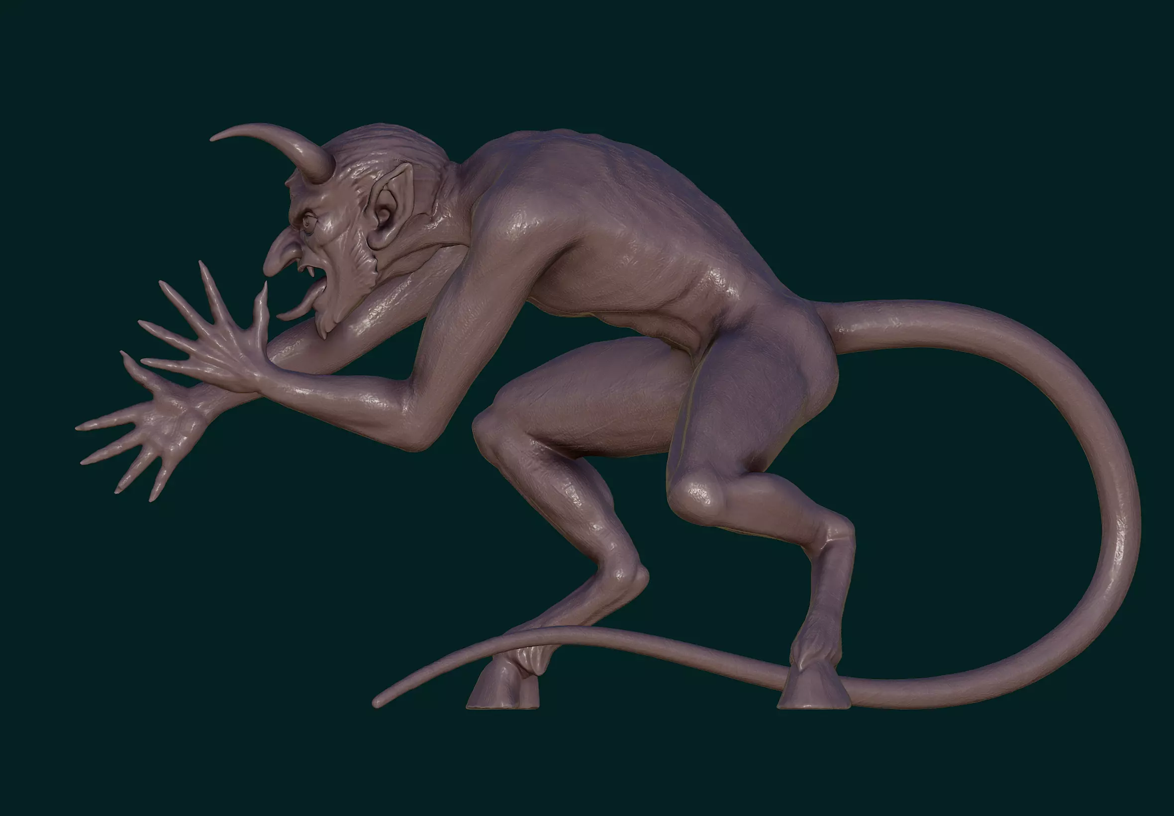 Mocking Devil 3D print model
