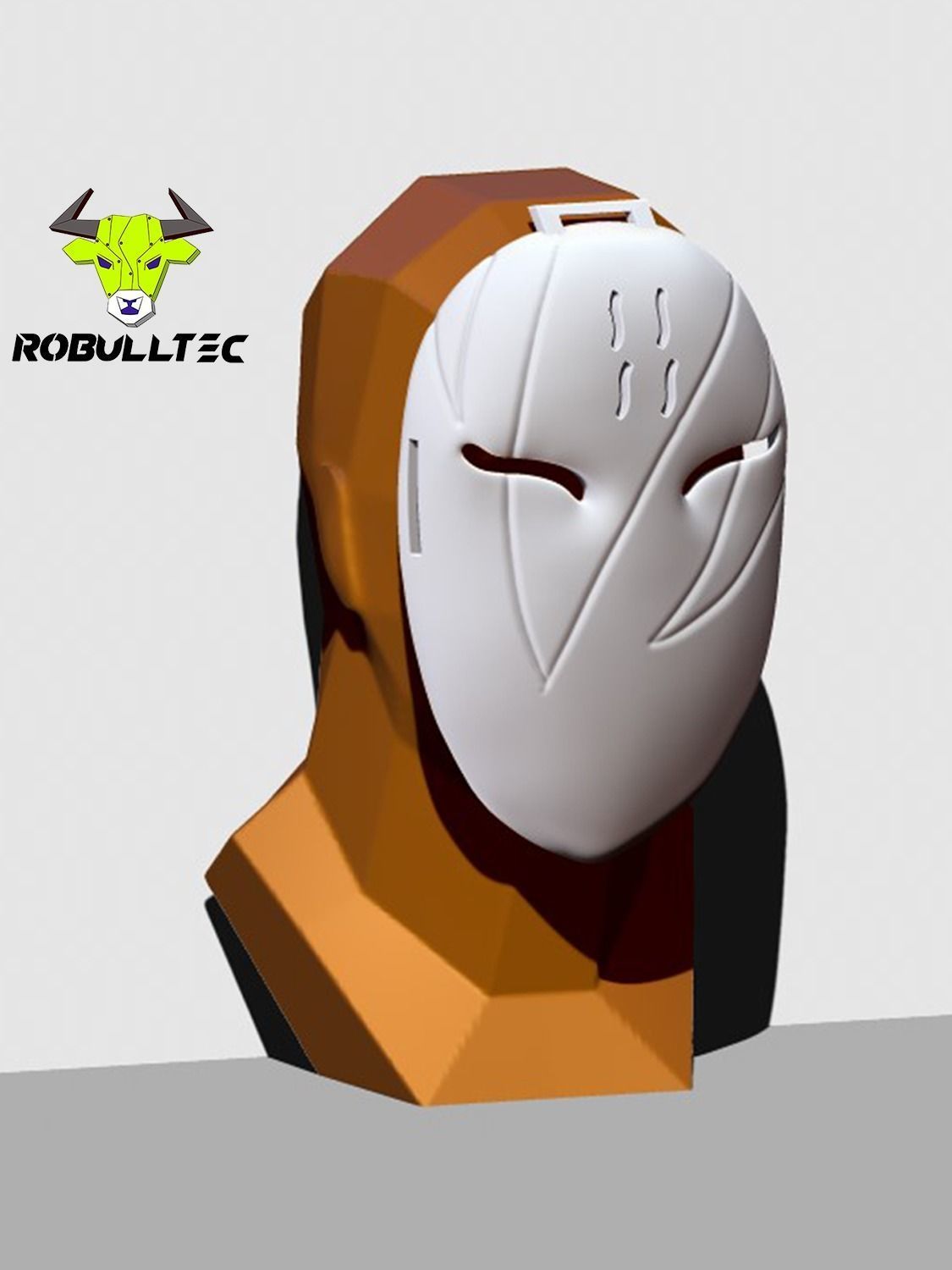 Tsurugi Mask 3D print model_1