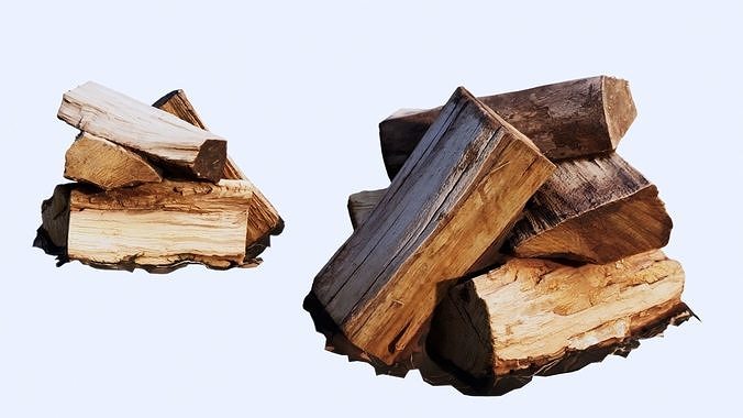 FIREWOOD - FOGATA- LENA  3D model