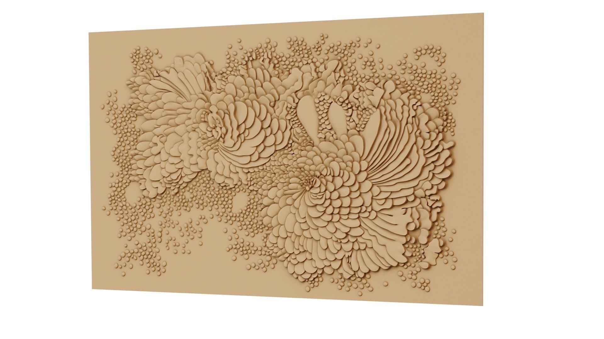Modern decorative wall panel for cnc 01 3D model_1