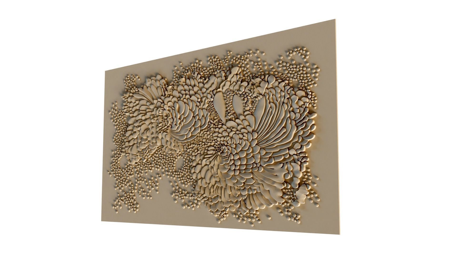 Modern decorative wall panel for cnc 01 3D model_6