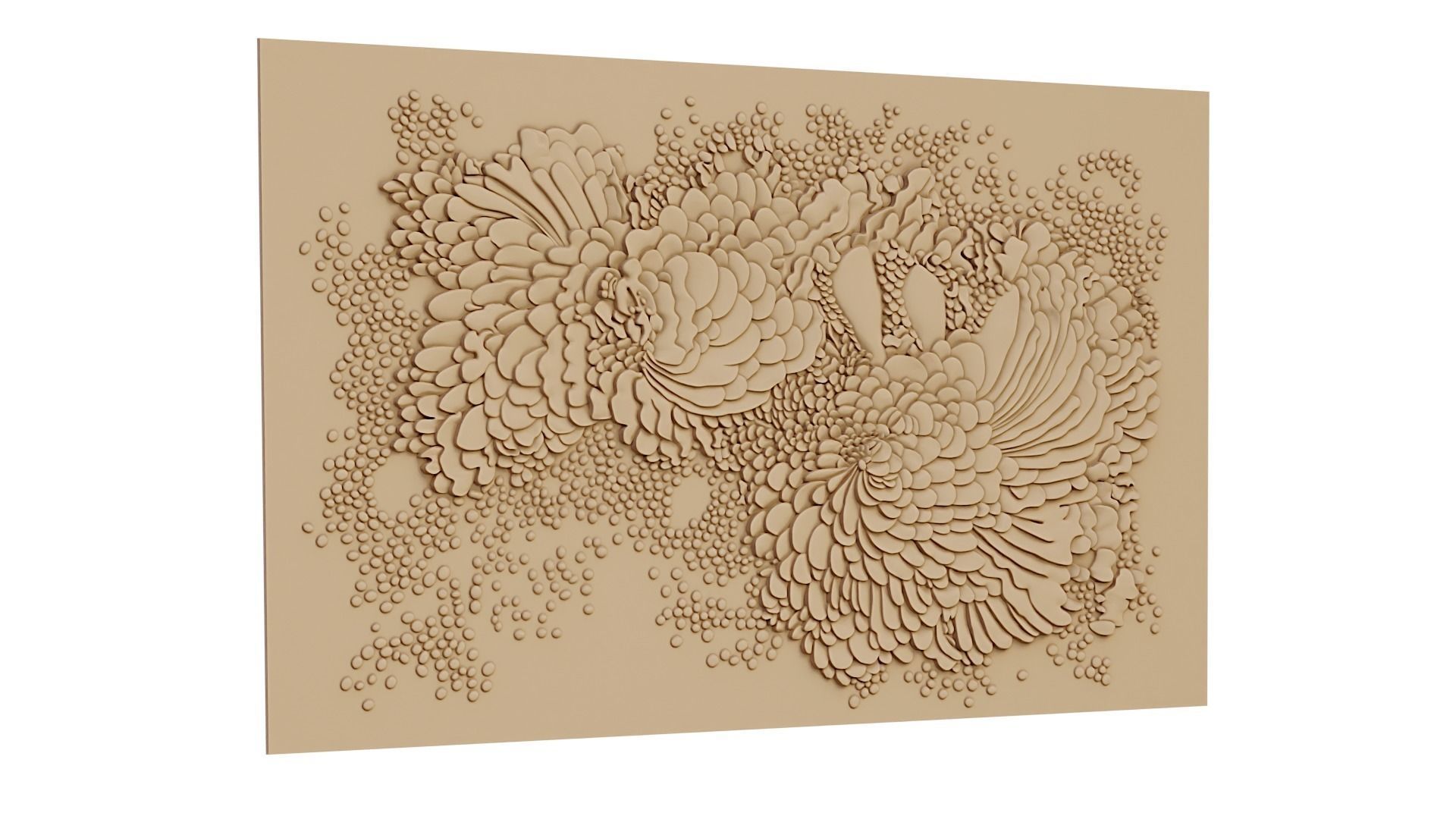 Modern decorative wall panel for cnc 01 3D model_2