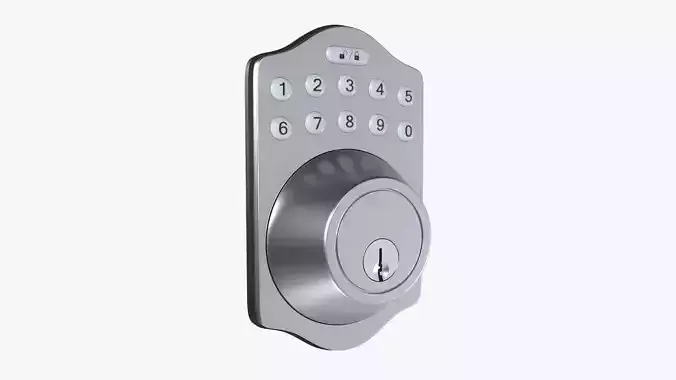 Electrical Door Lock with a Keypad