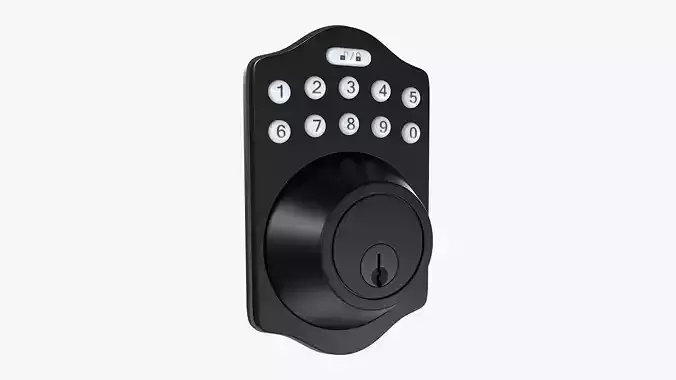Electrical Door Lock with a Keypad A01