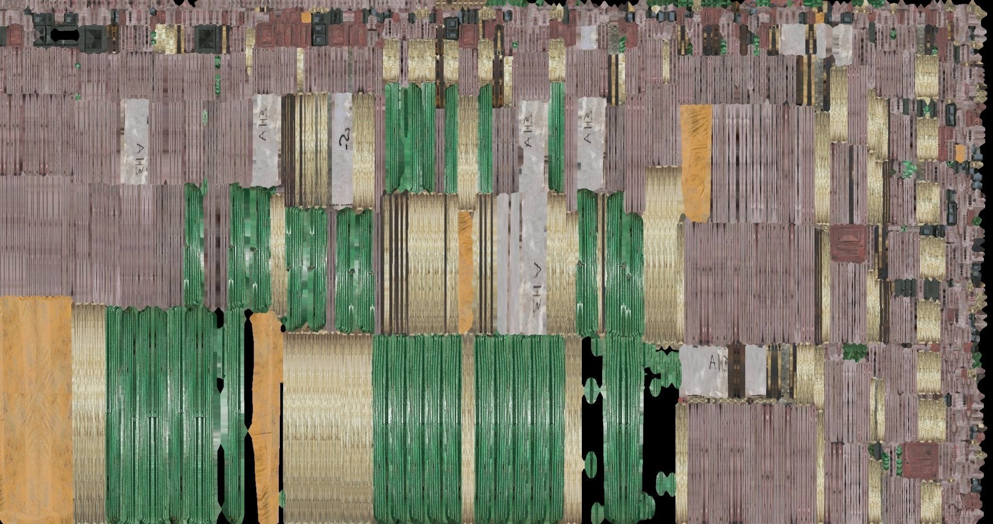 2 Room Shanty House 3D model_1