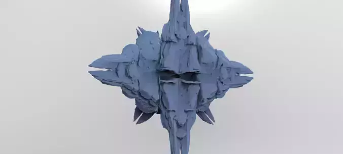 Alien Viking Rune Stone rock series 