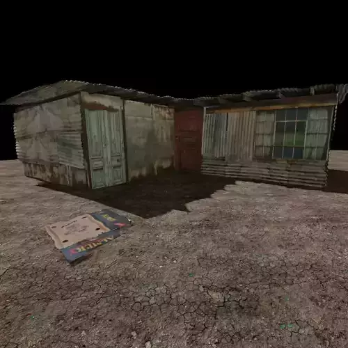 Slum Shanty community pack for projects and games 