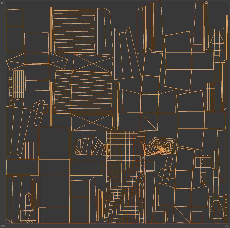 PAPER ROBOT TOY Low-poly 3D model_14