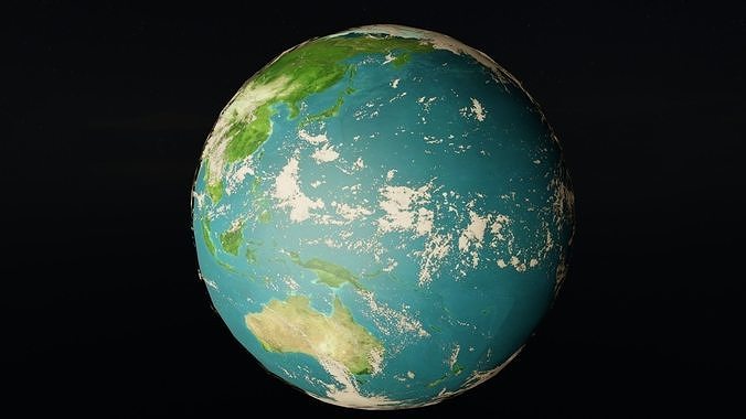 Earth 3D model