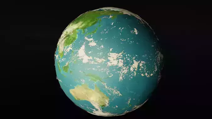 Earth 3D model