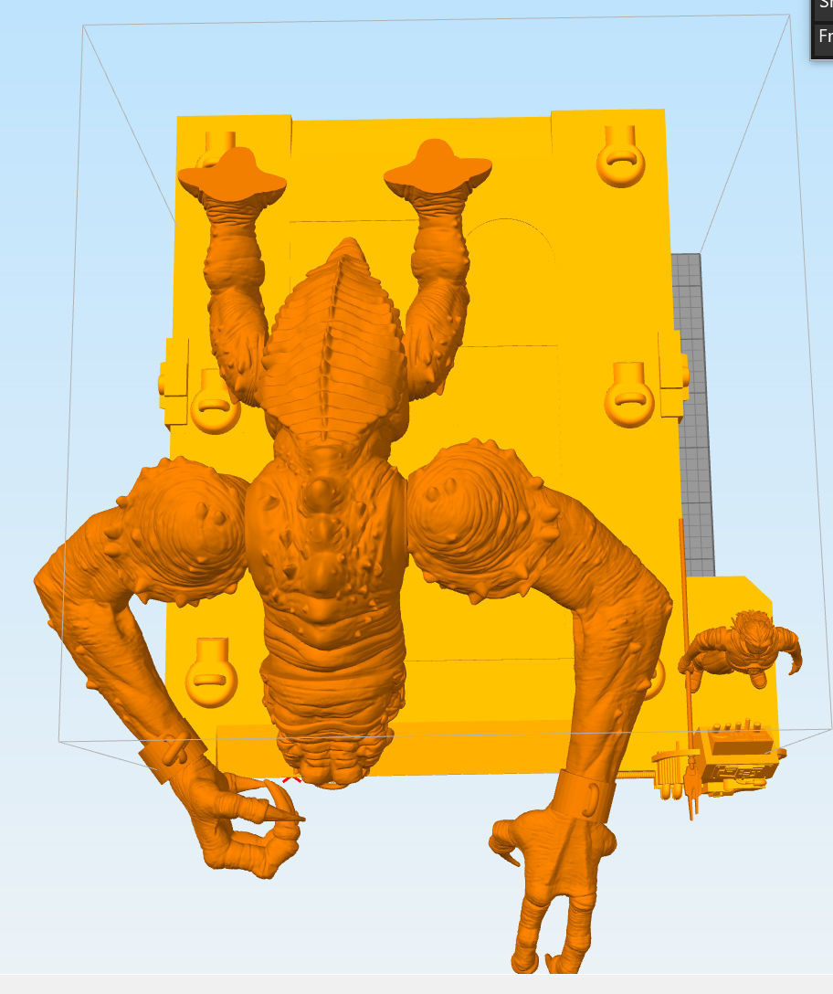 BOBA RANCOR   speeder RANCOR  Keeper  star wars for 3 75 inch   3D print model_4