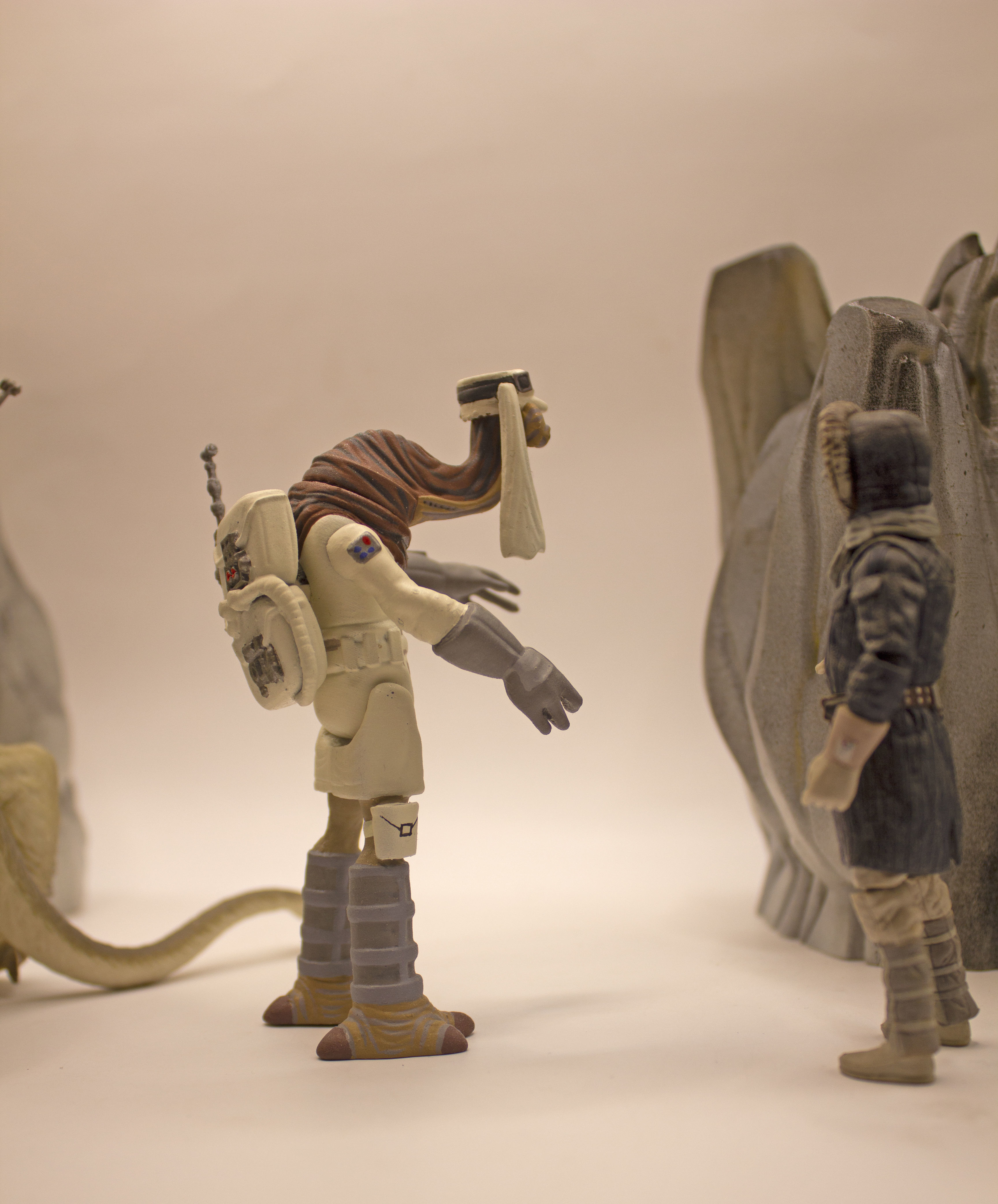 ithorian  HOTH soldier star wars 3 75 and 6 inch 3D print model_3