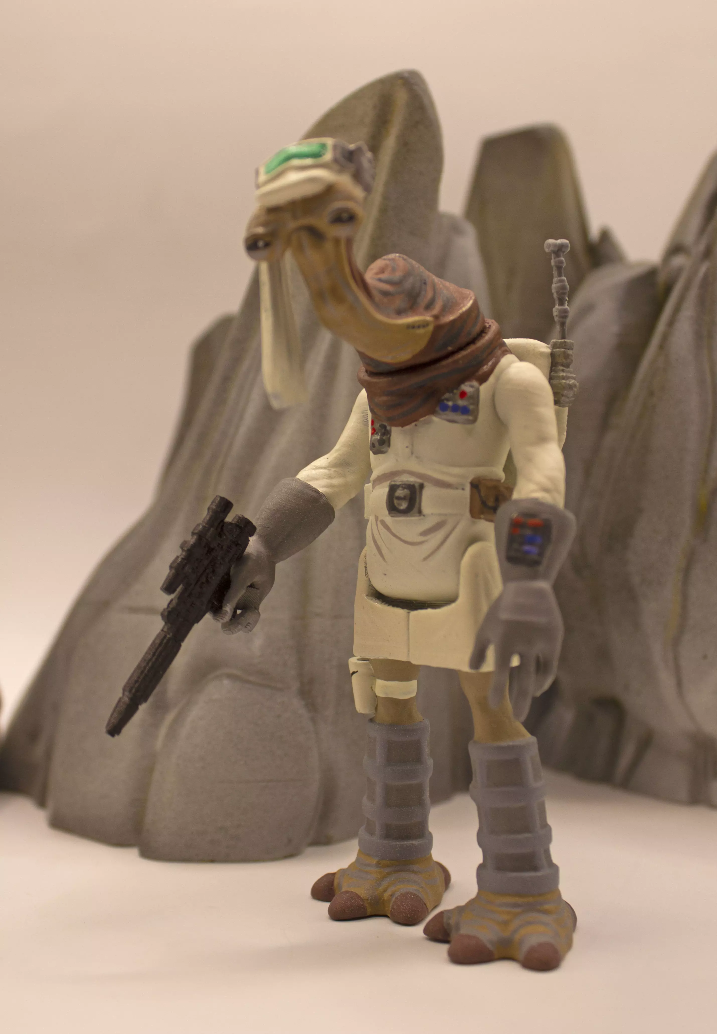 ithorian  HOTH soldier star wars 3 75 and 6 inch 3D print model_0