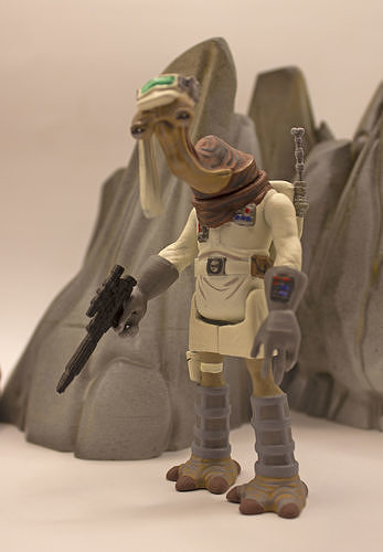 ithorian  HOTH soldier star wars 3 75 and 6 inch 3D print model