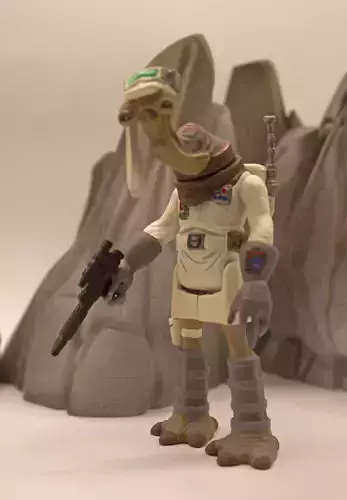 ithorian  HOTH soldier star wars 3 75 and 6 inch 3D print model