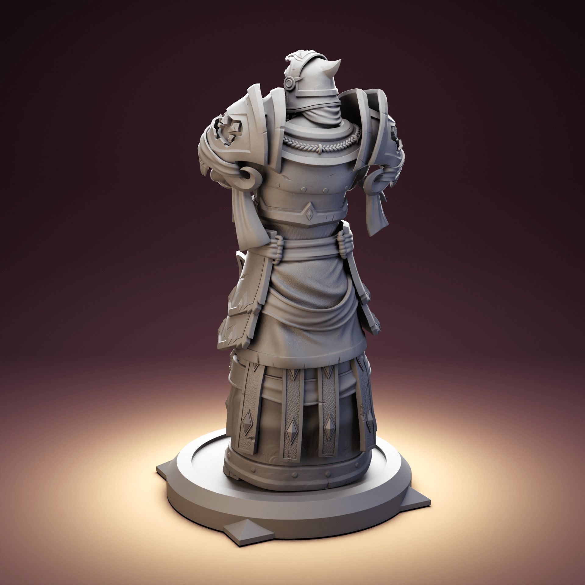 Highlord Tirion Fordring - World of Warcraft 3D print model_3