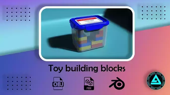 Toy building blocks 