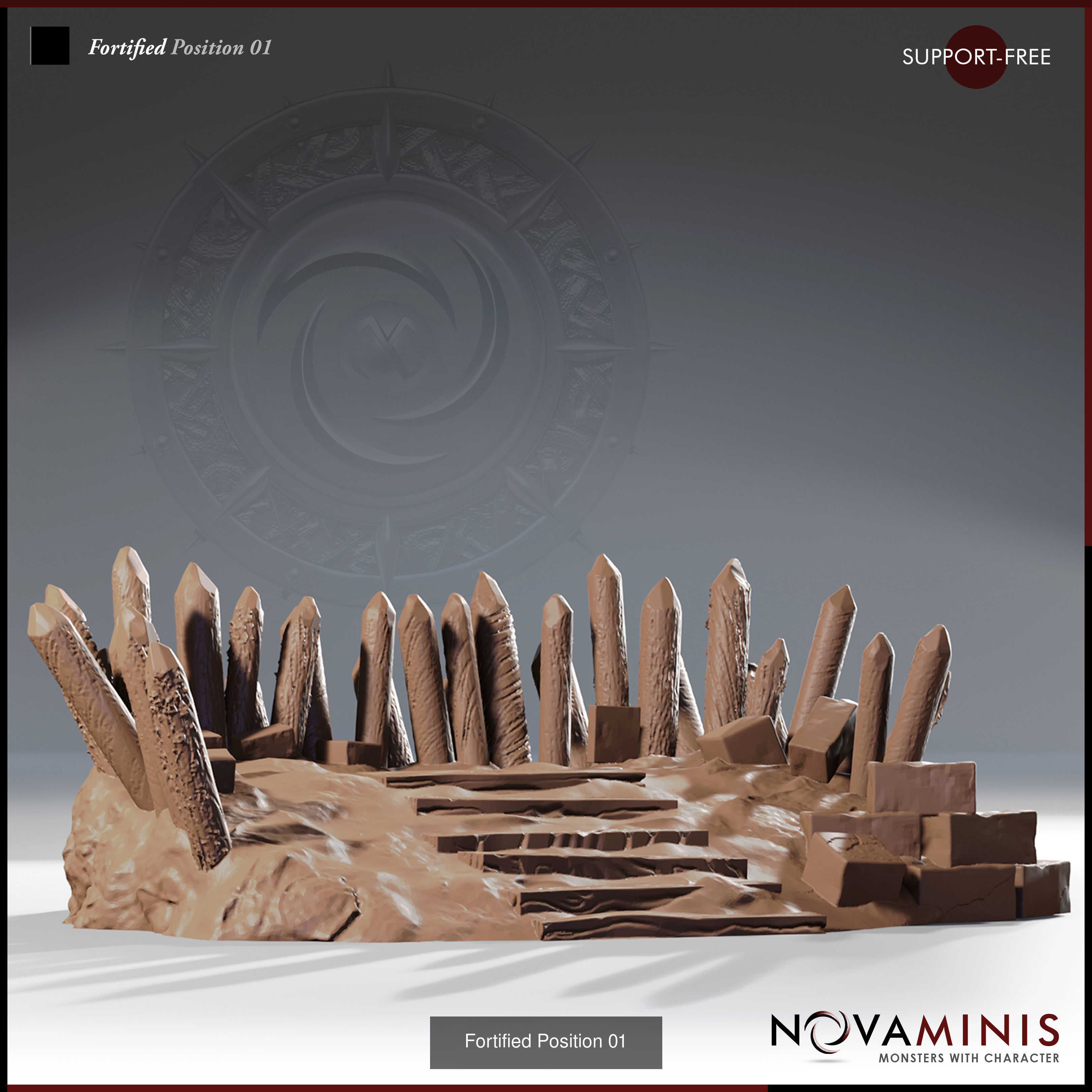 Orc Heavy Sentry Squad - The Iron Path 3D Model Collection_24