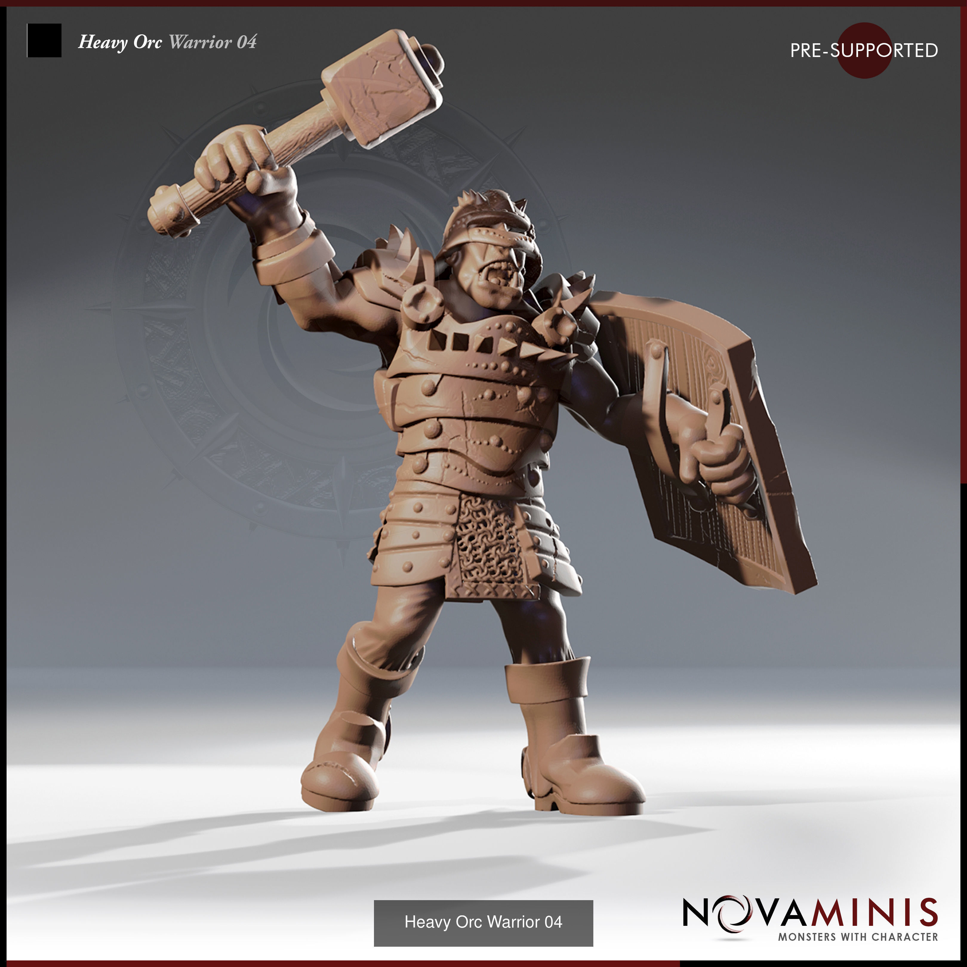 Orc Heavy Sentry Squad - The Iron Path 3D Model Collection_20