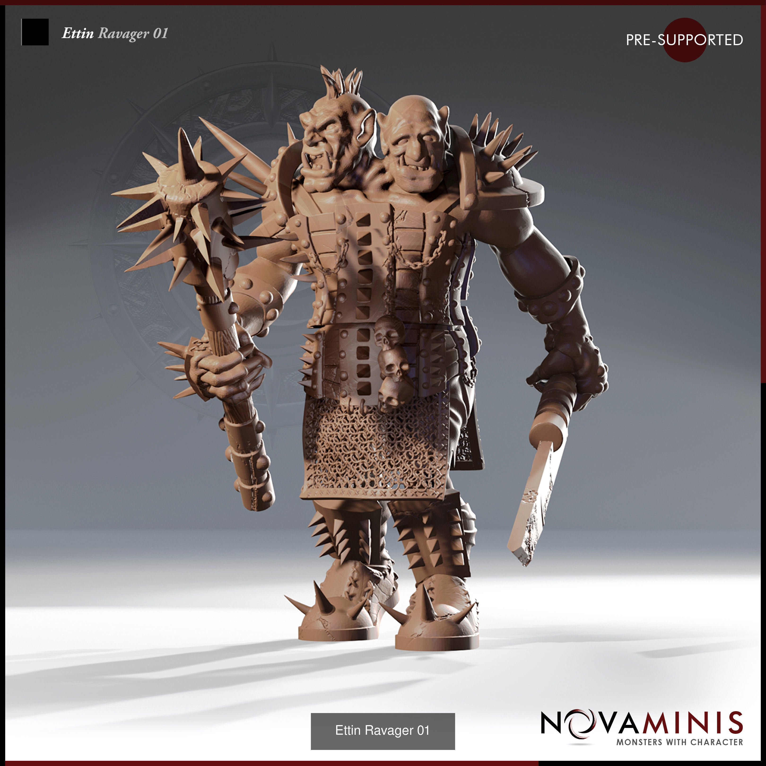 Orc Heavy Sentry Squad - The Iron Path 3D Model Collection_25