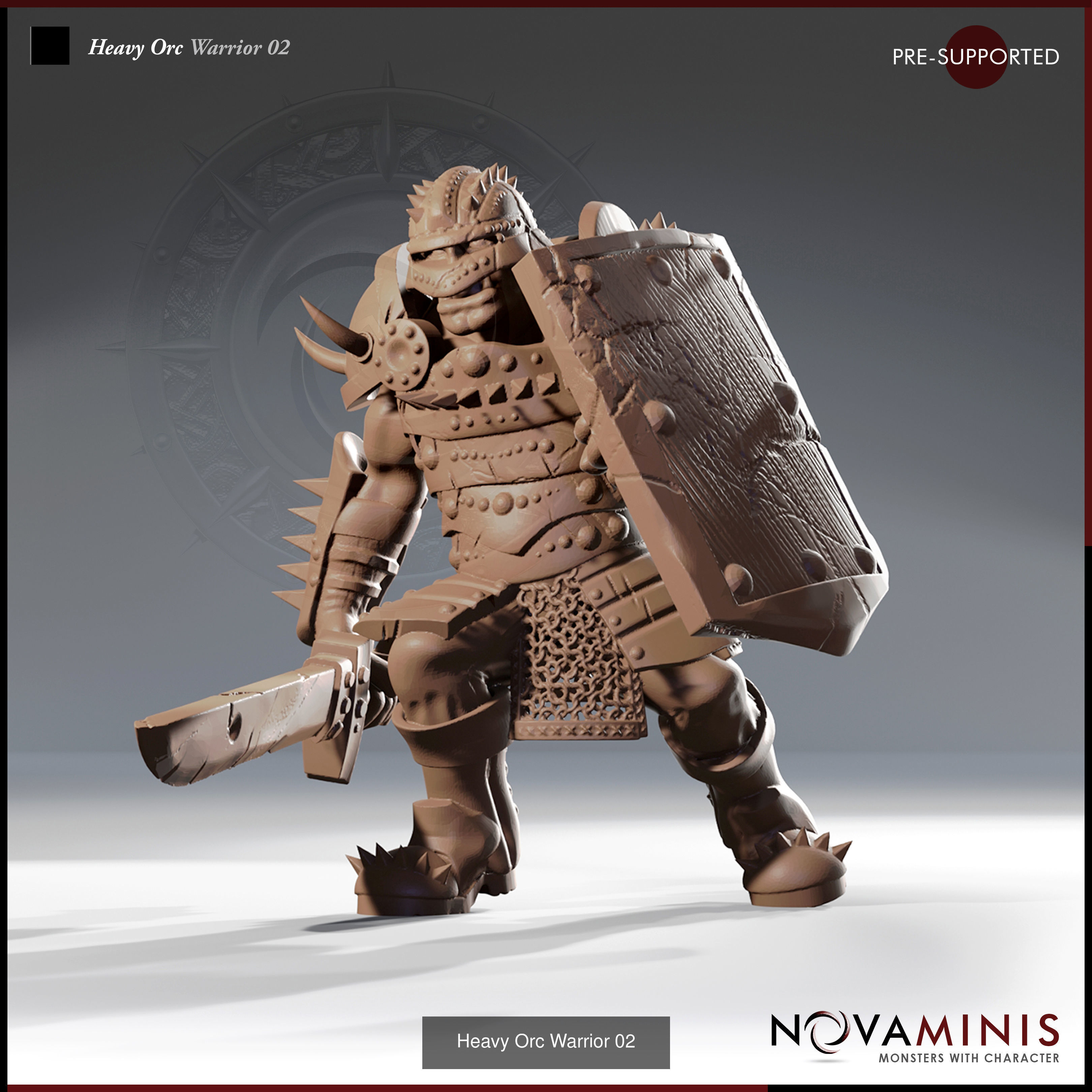 Orc Heavy Sentry Squad - The Iron Path 3D Model Collection_22