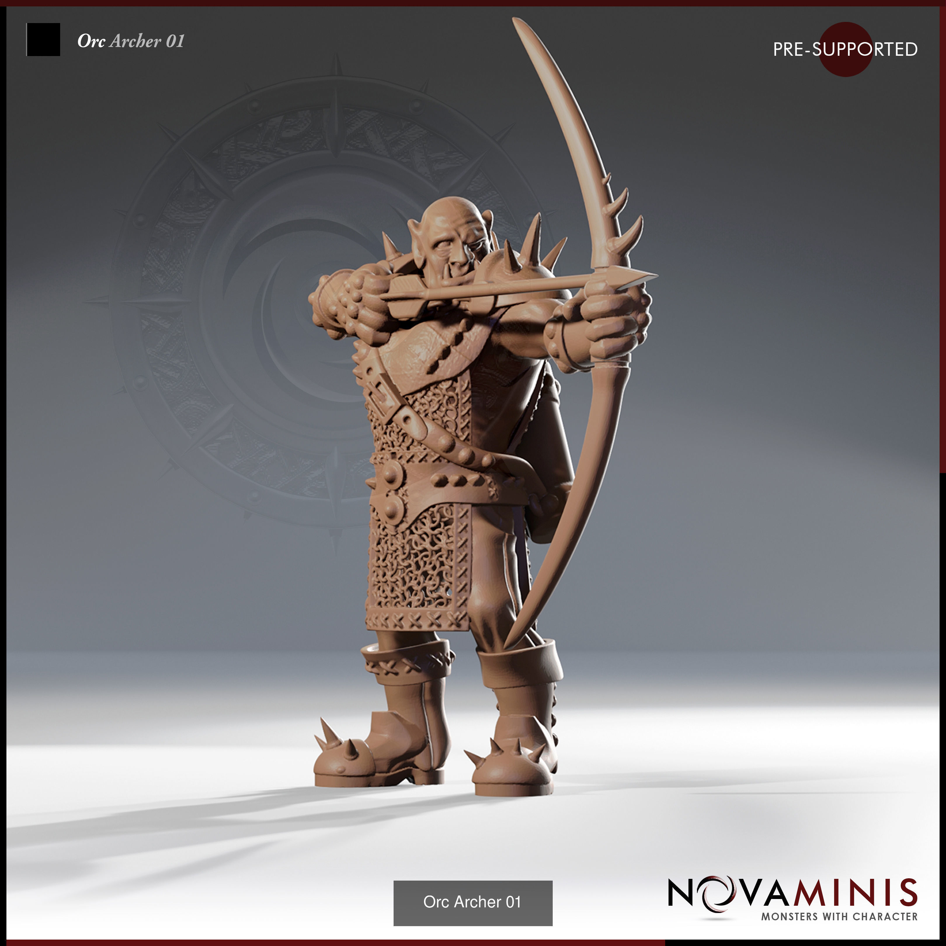 Orc Heavy Sentry Squad - The Iron Path 3D Model Collection_18