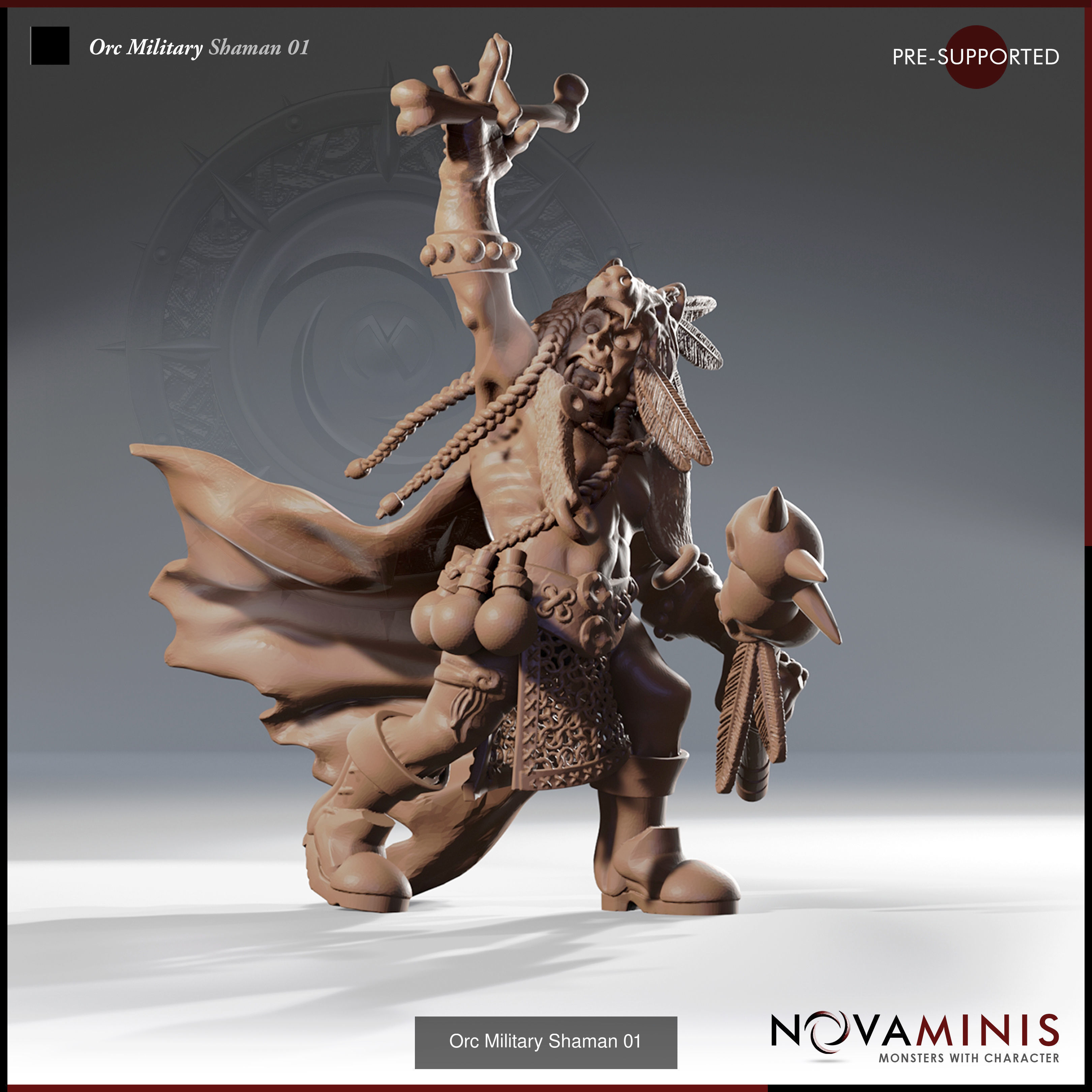 Orc Heavy Sentry Squad - The Iron Path 3D Model Collection_16