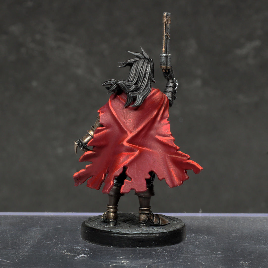 Vincent Valentine - FFVII - 32mm Miniature 3D print model_2