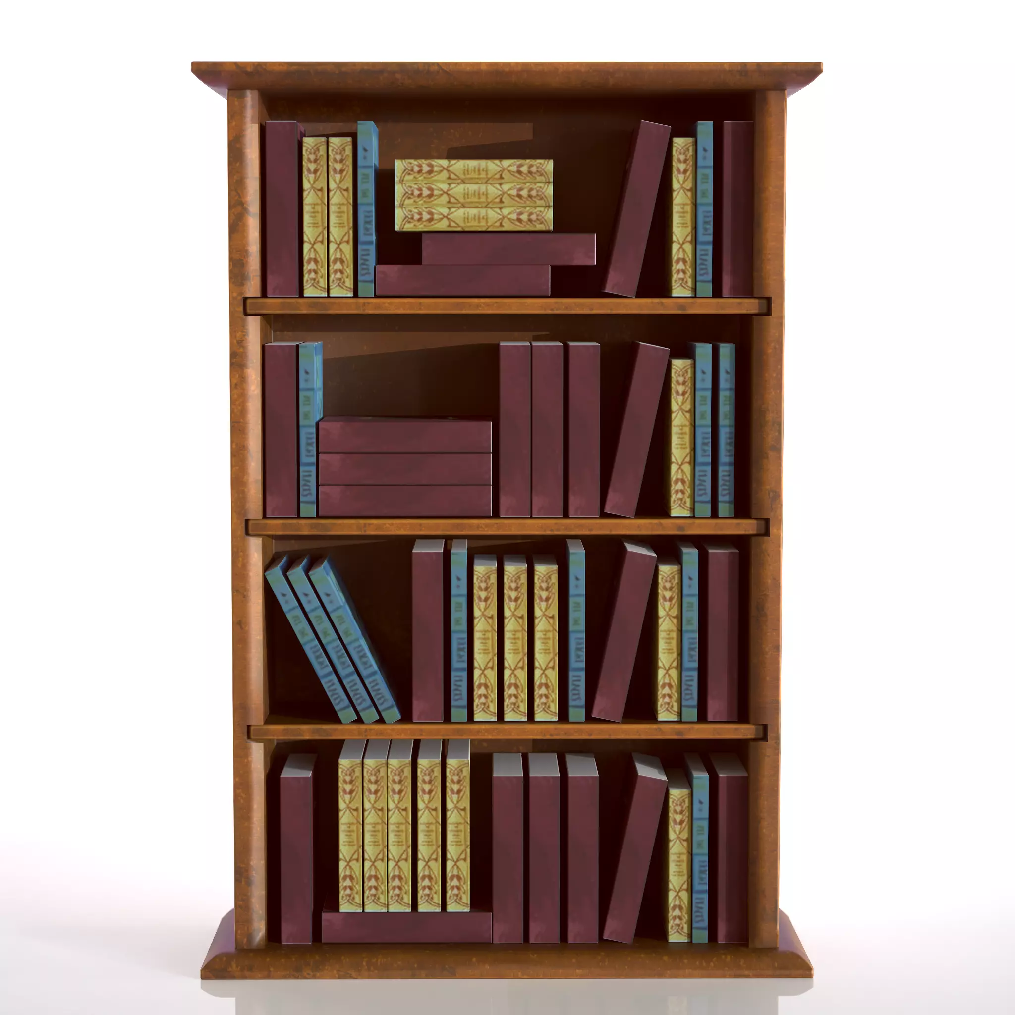 Mini library kit 3D model