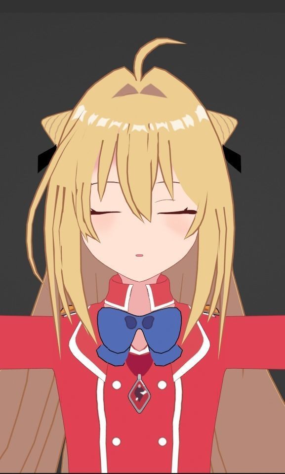 Komari Low-poly 3D model_3