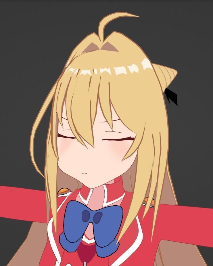 Komari Low-poly 3D model_4