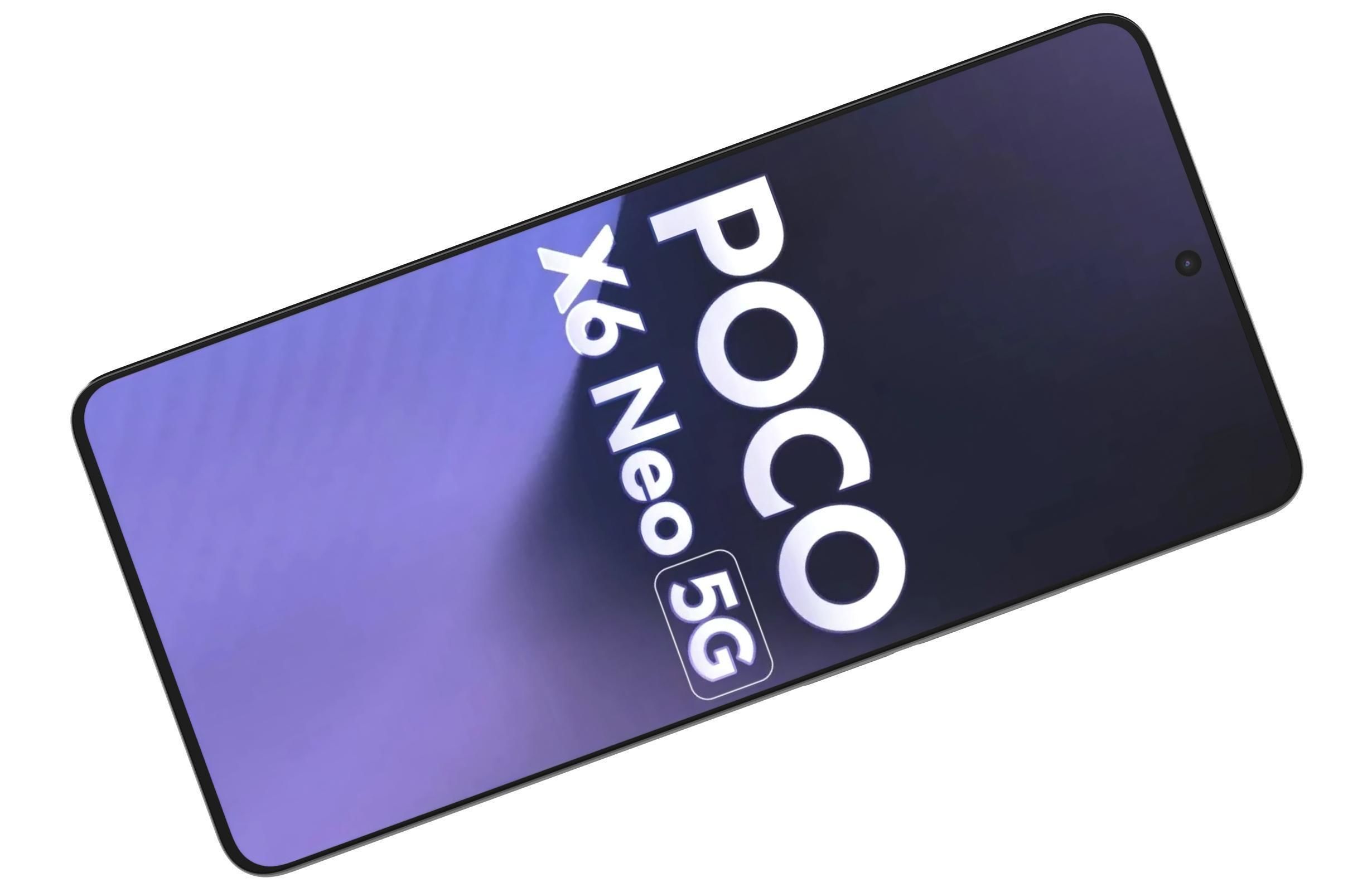 Xiaomi Poco X6 Neo All Colors 3D model_4