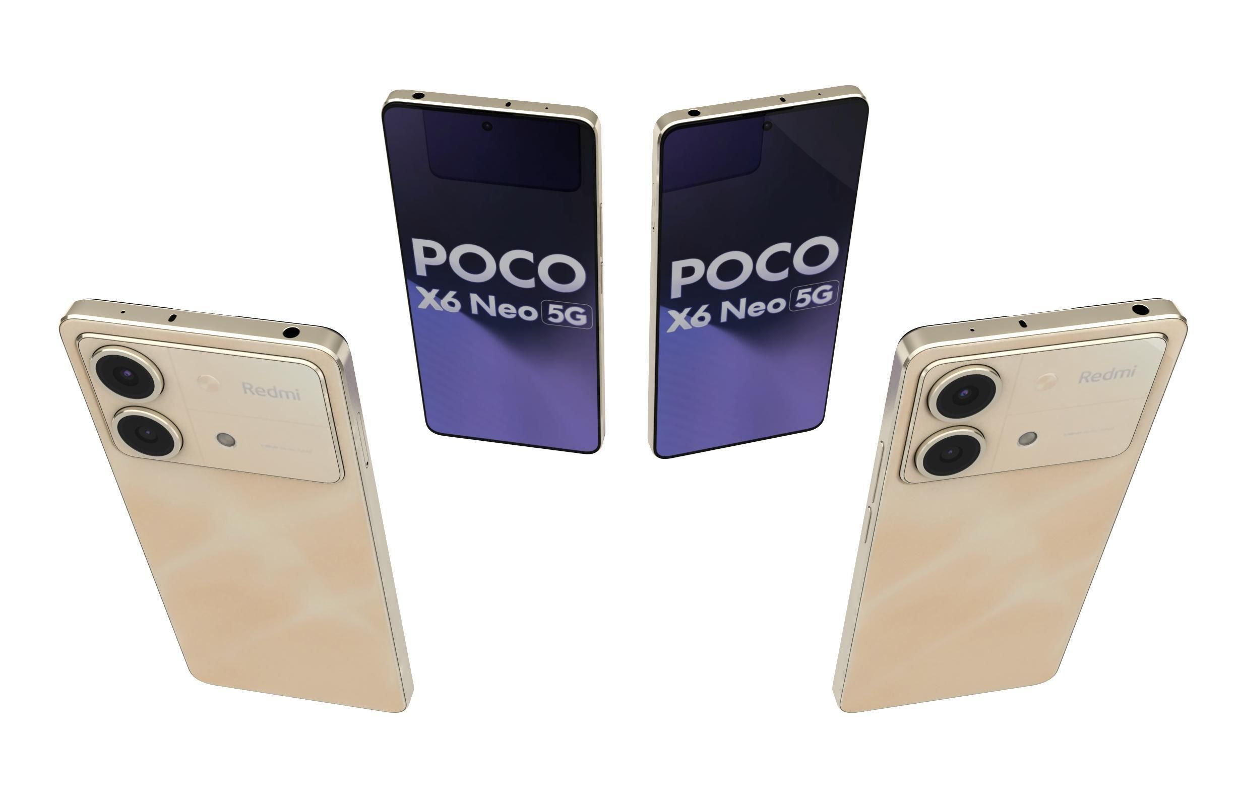 Xiaomi Poco X6 Neo All Colors 3D model_17