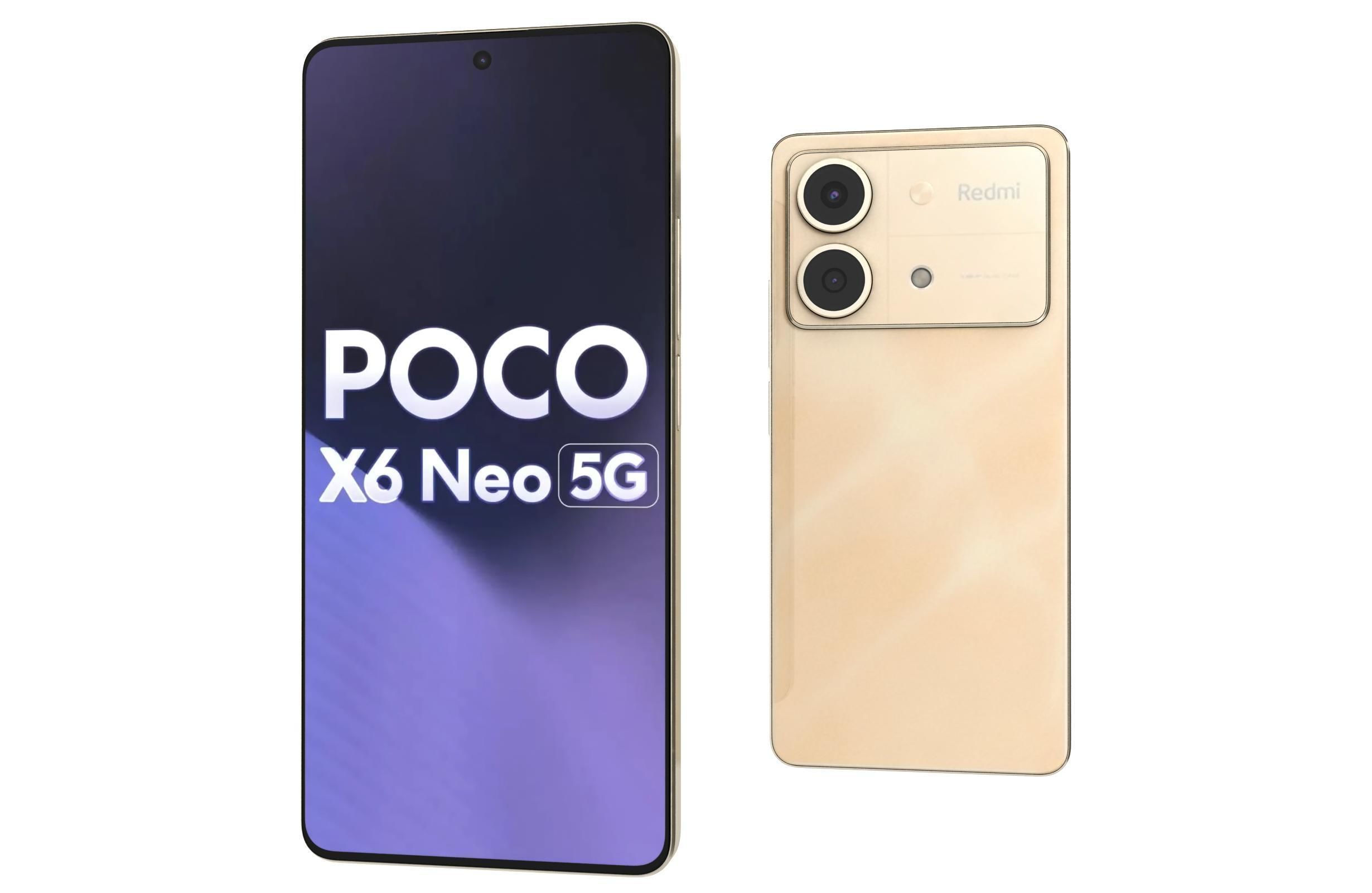 Xiaomi Poco X6 Neo All Colors 3D model_21